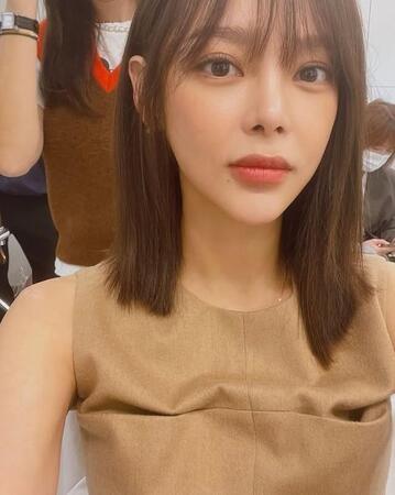 飲酒運転後に活動を自粛した女優のパク・シヨン（出典：l.h.mom）