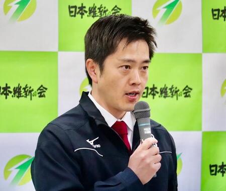 日本維新の会の吉村洋文代表