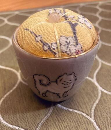 購入した針山（みる子デムーロさん提供） 