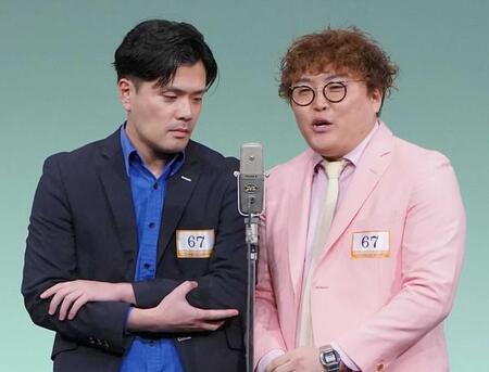 マユリカの阪本（左）と中谷