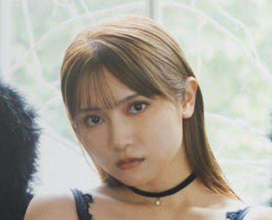 「ＥＸ大衆」（双葉社）７月号で表紙＆巻頭に登場した桃月なしこ（撮影/藤本和典）