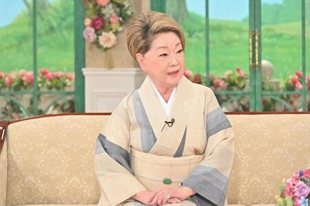 19日放送の「徹子の部屋」に出演する由紀さおり＝テレビ朝日提供