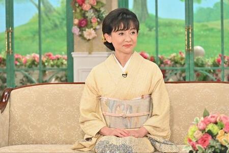 24日放送の「徹子の部屋」に出演する斉藤慶子＝テレビ朝日提供