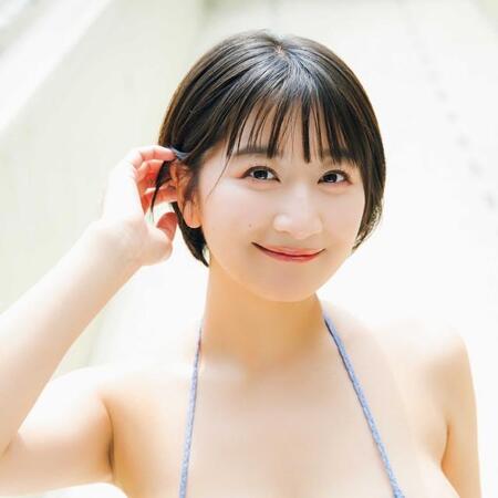 「ヤングアニマルWeb」（白泉社）に登場した榎原依那＝撮影・カノウリョウマ