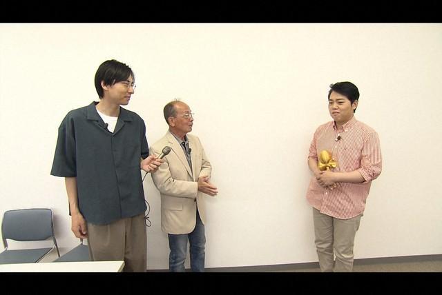 永見大吾探偵（左）が調査した「三山ひろしの髪の秘密」＝「探偵！ナイトスクープ」6月27日放送回よりⓒABCテレビ