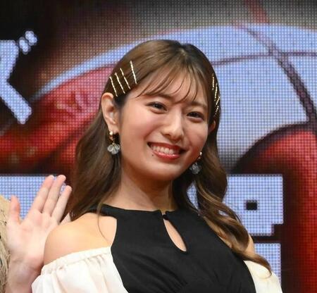 白戸ゆめのアナ（代表撮影）