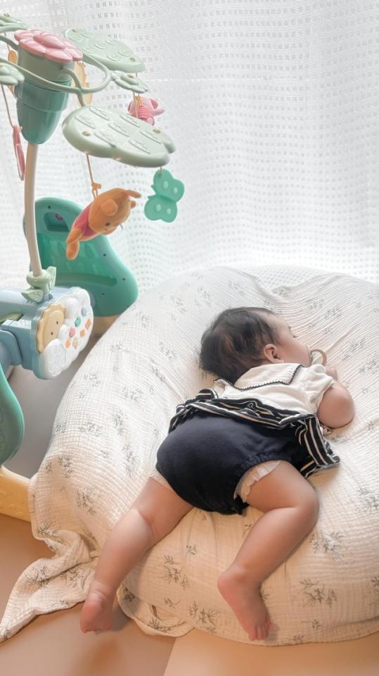 2025年5月生まれの女の子です（めいさん提供）