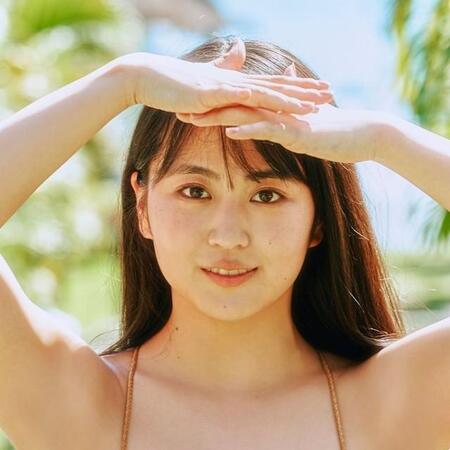 福井梨莉華の1st写真集よりⒸ岡本武志／講談社