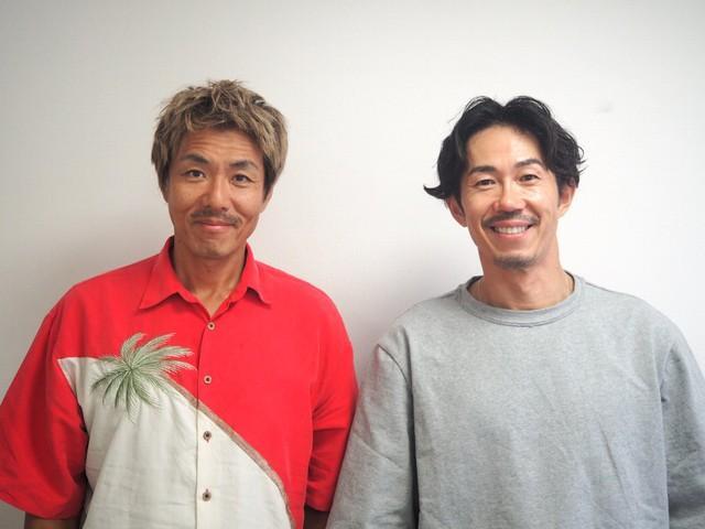 全国漫才ツアー2025「半世紀」を開催するトータルテンボス・藤田憲右（左）と大村朋宏（撮影・藤丸紘生）