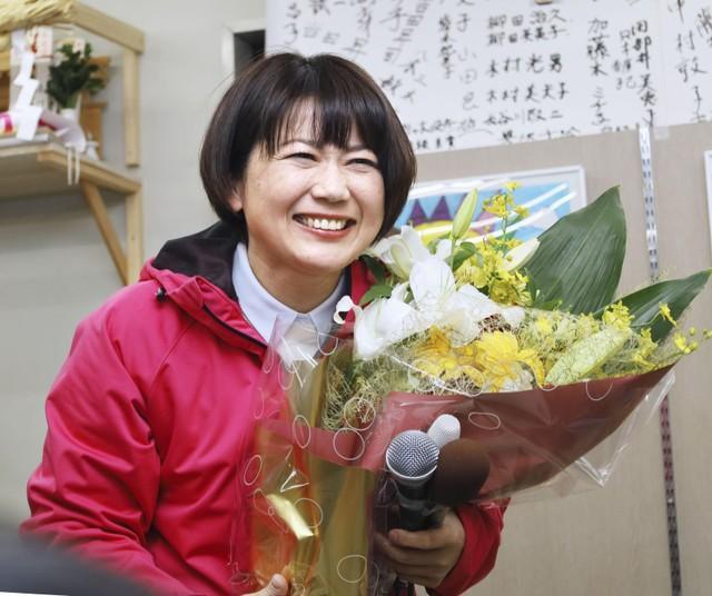 前橋市で初の女性市長となる小川晶氏（写真提供・共同通信社）