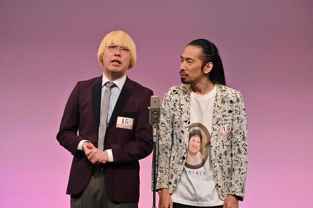 「M-1グランプリ2025」準決勝に出場した真空ジェシカ・ガク（左）と川北茂澄ⓒM-1グランプリ事務局