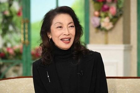 「徹子の部屋」に出演する麻実れい＝テレビ朝日提供