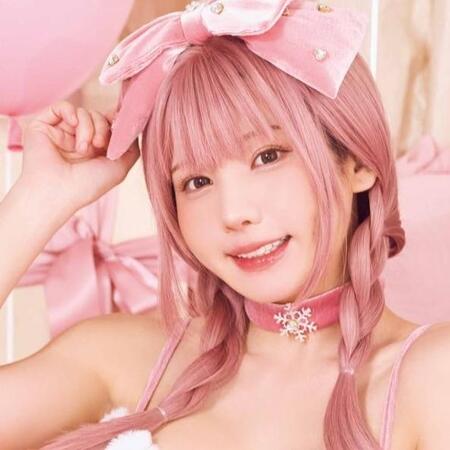 「ヤングアニマルWeb」（白泉社）に登場したえなこ＝撮影／フジシロタカノリ