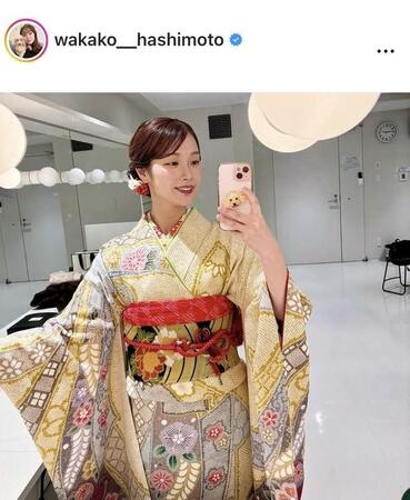 【写真】「いつも綺麗で素敵」人気女子アナ27歳が振り袖姿でサトテル＆糸井氏と3ショ