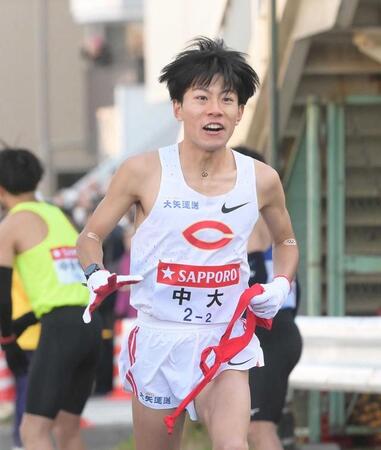 中大時代の吉居大和（2024年撮影）