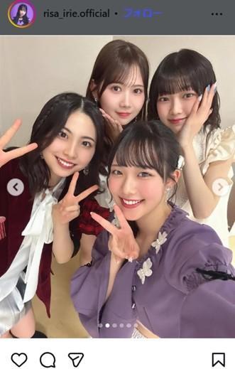 Juice=Juice　入江里咲のインスタグラム＠risa_irie.officialより