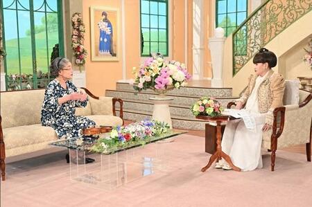 「徹子の部屋」に出演する天満敦子＝テレビ朝日提供