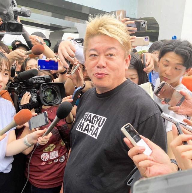 堀江貴文氏＝2025年6月25日撮影