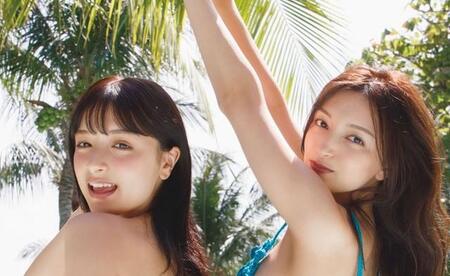 エリマリ姉妹 1st写真集（講談社）より＝撮影：菊地泰久