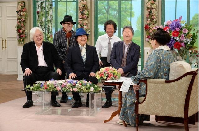 「徹子の部屋」　黒柳徹子（右）、ゴダイゴ＝テレビ朝日提供
