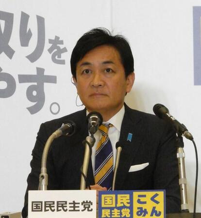 国民民主党・玉木雄一郎代表