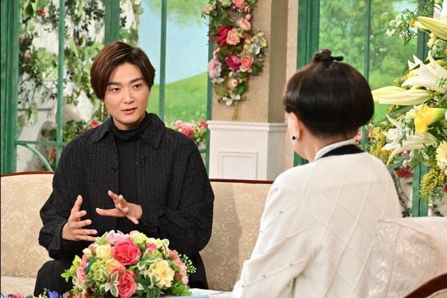 「徹子の部屋」 黒柳徹子（右）、井上芳雄＝テレビ朝日提供