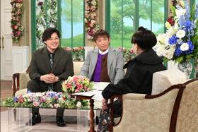「徹子の部屋」　 黒柳徹子（右）、アルコ＆ピース＝テレビ朝日提供