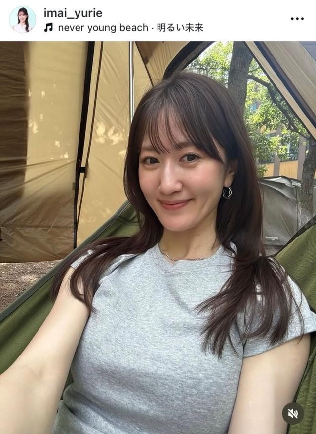 今井友里恵インスタグラム(@imai_yurie)より