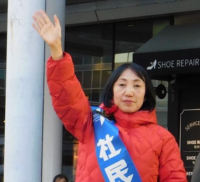 社民党の大椿裕子前参院議員