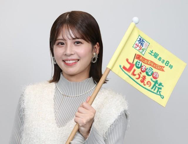 大仁田美咲アナウンサー（撮影・中田匡峻）