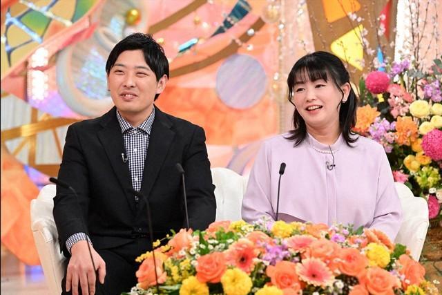 48歳のバツ2妻と14歳下の夫＝「新婚さんいらっしゃい！」ⓒABCテレビ