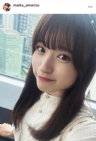 金澤舞香インスタグラム(@maika_amarizu)より