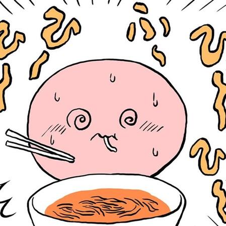 やっぱり真っ赤にそして丸くなっちゃった！　©ミヤギトオル