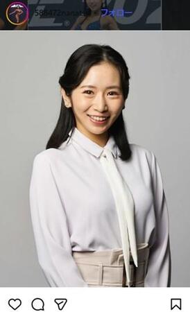 NHK・小林菜夏アナのインスタグラム＠588472nanatsuより