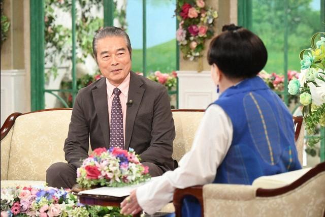 「徹子の部屋」（右から）黒柳徹子、勝野洋＝テレビ朝日提供