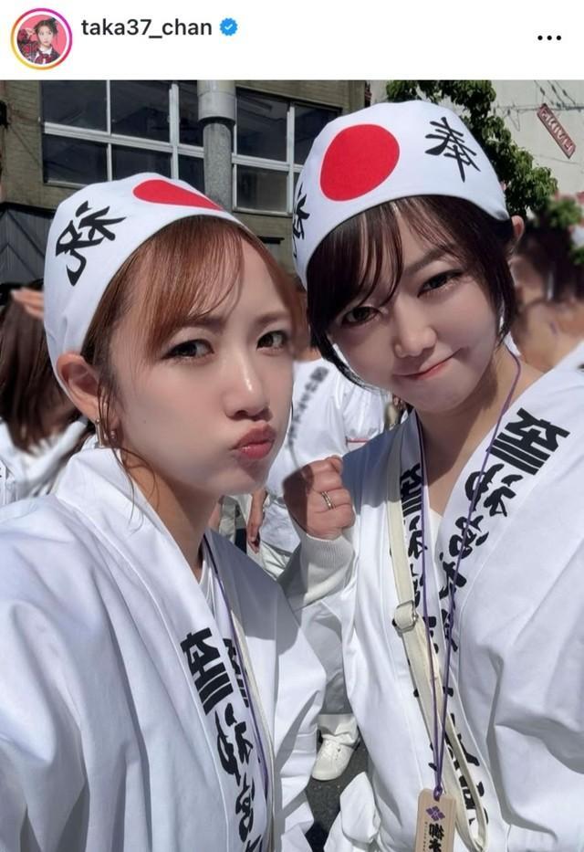 高橋みなみインスタグラム(@taka37_chan)より