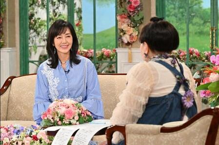 「徹子の部屋」   黒柳徹子(右)、早見優＝テレビ朝日提供