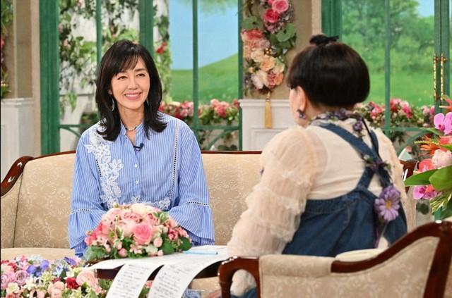 「徹子の部屋」   黒柳徹子(右)、早見優＝テレビ朝日提供