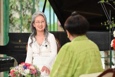 「徹子の部屋」  黒柳徹子(右)、綾戸智恵＝テレビ朝日提供
