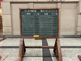 大阪の商店街で発見された”野生のツイッター”（チドリズ提供）