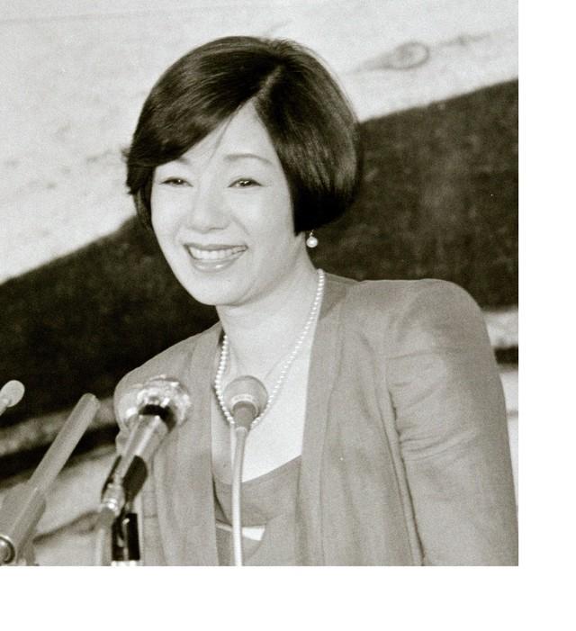 女優として数々の作品で存在感を発揮した小川真由美さん（1985年９月撮影）