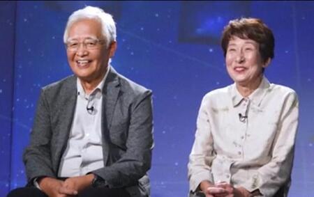 半世紀を経て奇跡の結婚をした新婚さん＝「新婚さんいらっしゃい！」ⓒABCテレビ