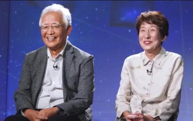 半世紀を経て奇跡の結婚をした新婚さん＝「新婚さんいらっしゃい！」ⓒABCテレビ