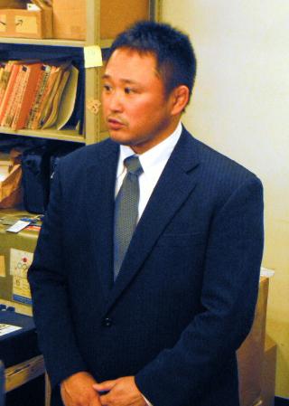 全日本女子代表監督の辞任が決定した園田隆二氏＝講道館