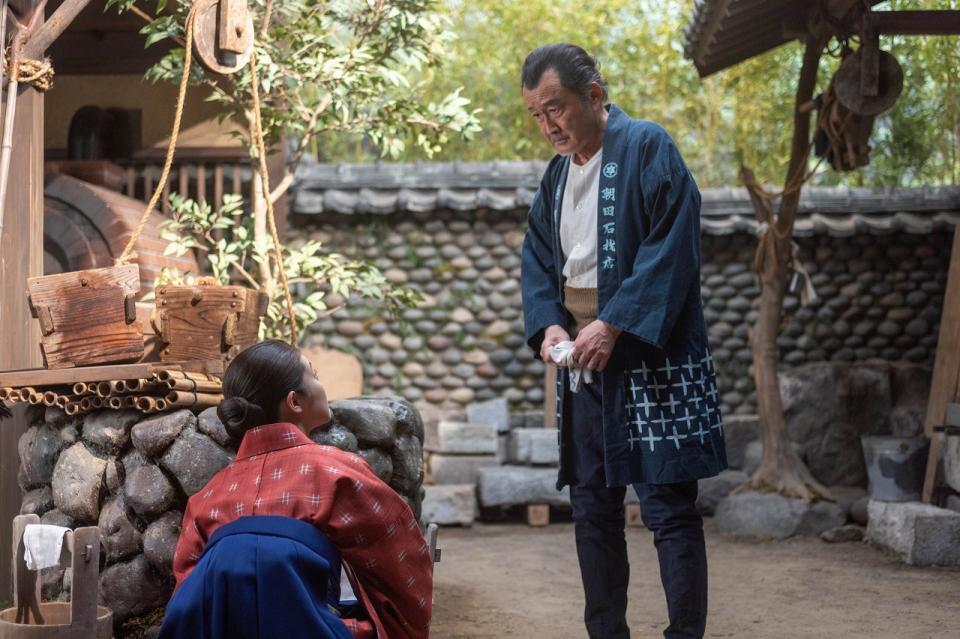 のぶ（今田美桜）は祖父・釜次（吉田鋼太郎）からヤムおんちゃんの話を聞いて…