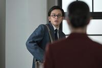 高知新報でのぶと出くわした嵩（北村匠海）