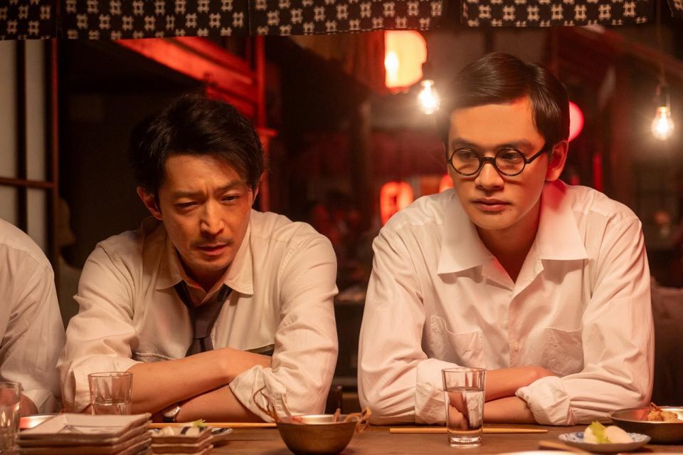 　東海林（津田健次郎）は嵩（北村匠海）に、のぶの引き抜きの話を…