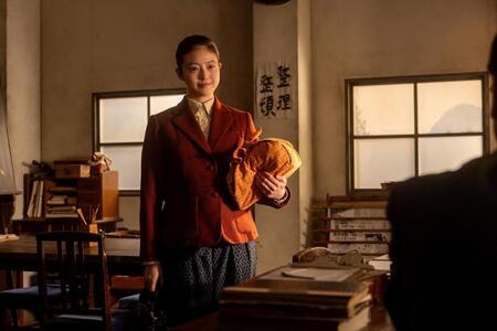 のぶ（今田美桜）は嵩に、先に東京に行って待っていると伝える