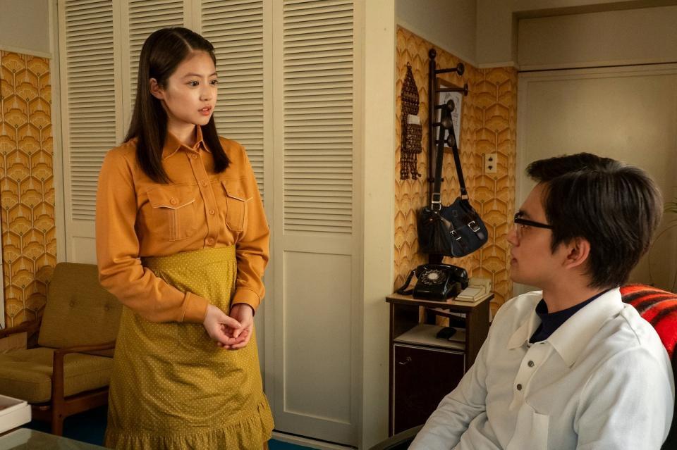 のぶ（今田美桜）は、脚本執筆をためらう嵩（北村匠海）の背中を押す