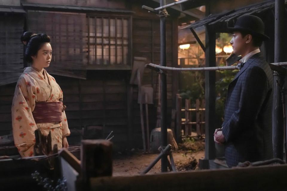 錦織（吉沢亮）からの依頼を聞いたトキ（高石あかり）は…